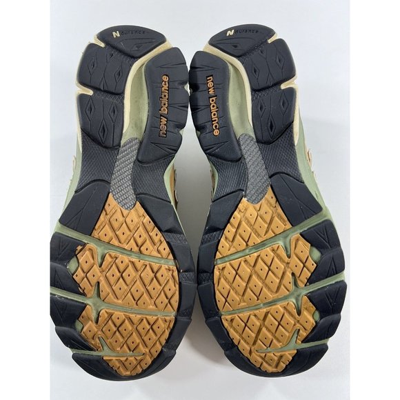 New Balance 990v3 Mens 10.5 Teddy Santis Tan Green Sneaker Shoe USA M990WG3 main image 13